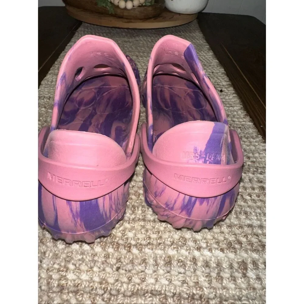 Merrell Hydro Moc Sport Sandal Pink/Purple Big Kid women’s Size 5 US Unisex